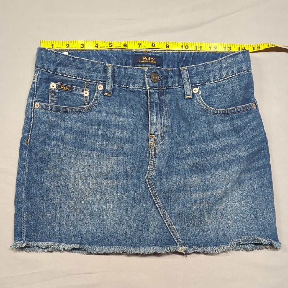 Polo by Ralph Lauren Classic Blue Mini Skirt